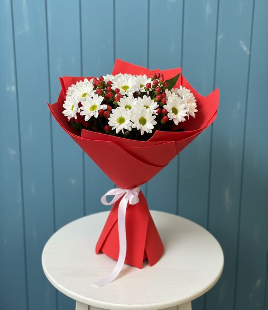 Букет цветов из: Хризантемы в Новое ступино