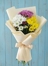Букет цветов из:  Хризантемы #REPLACE_PRED# Новое ступино