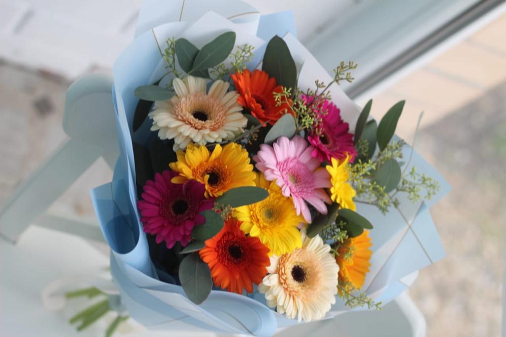 Букет цветов из: Герберы в Новое ступино