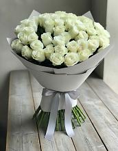 Букет 35 Белых роз в Новое ступино