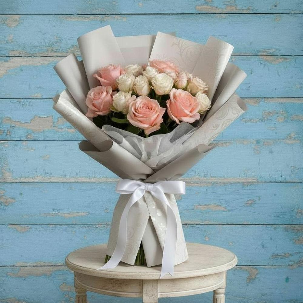 Букет цветов из: Розы в Новое ступино