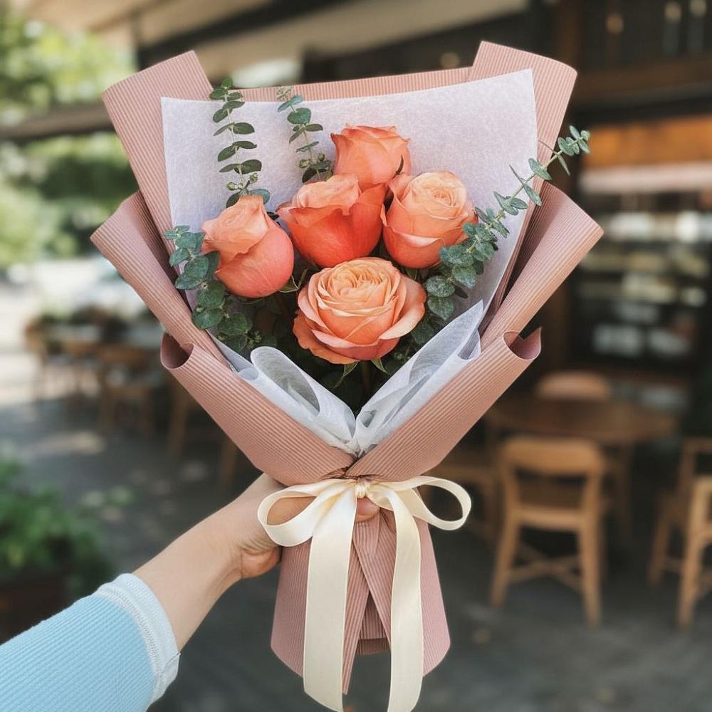 Букет цветов из: Розы в Новое ступино