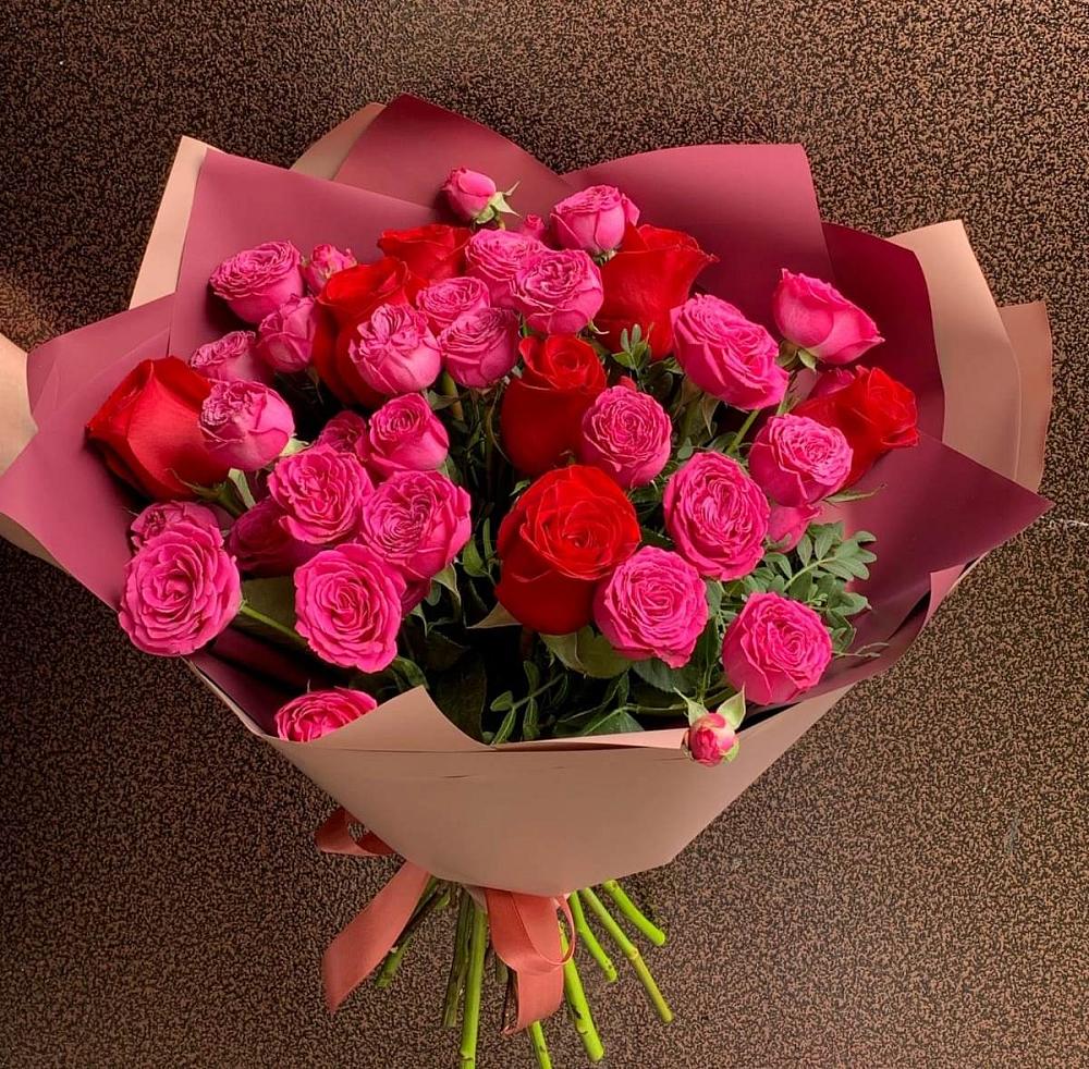 Букет В объятьях нежности в Новое ступино