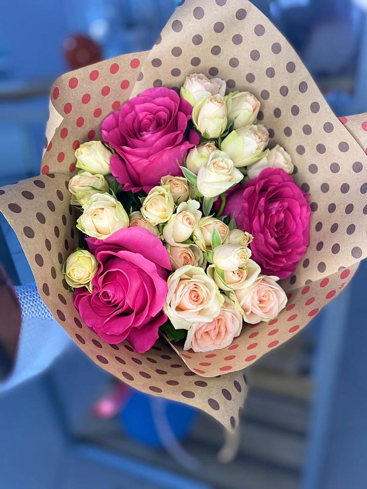 Букет цветов из: Розы в Новое ступино