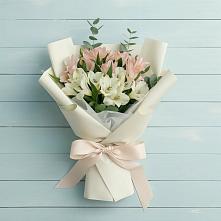 Букет цветов из:  Альстромерии в Новое ступино