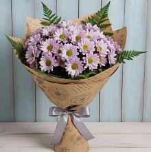 Букет цветов из:  Хризантемы #REPLACE_PRED# Новое ступино