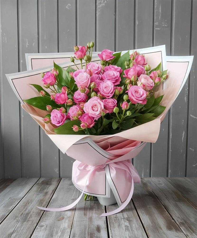 Букет Розовый кустик в Новое ступино