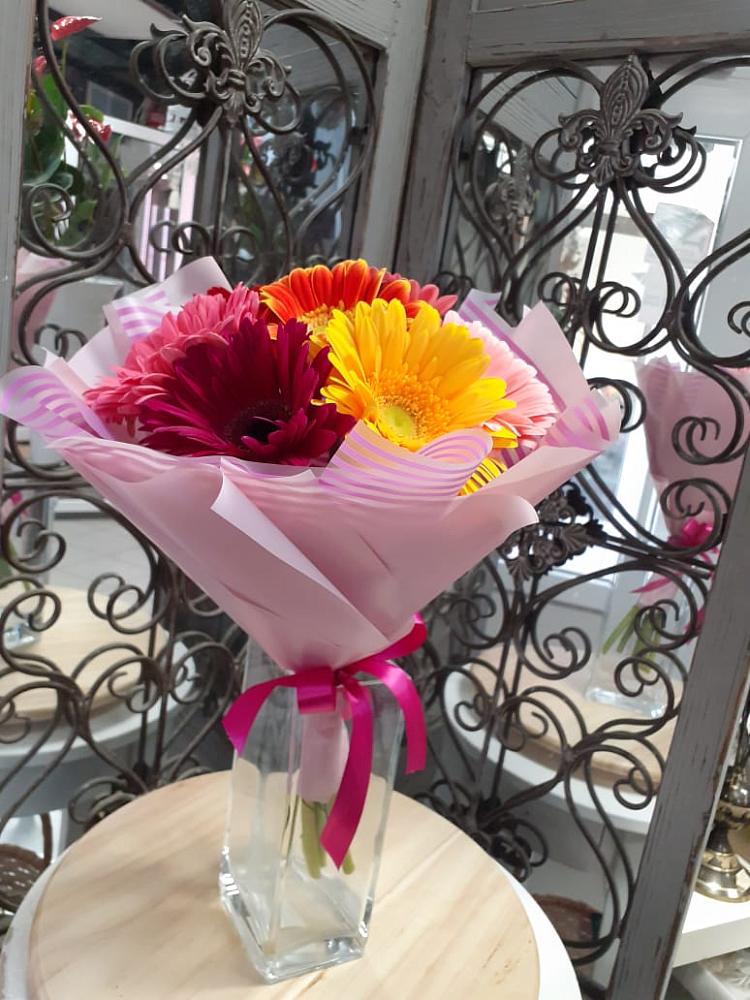 Букет цветов из: Герберы в Новое ступино