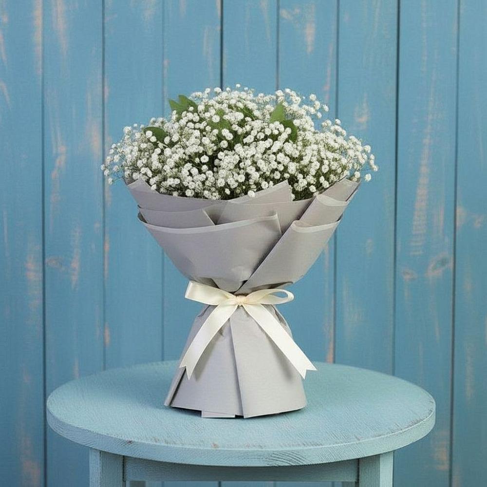 Букет цветов из: Гипсофила в Новое ступино