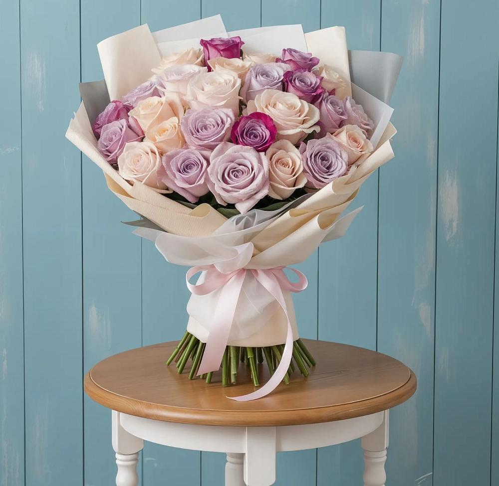 Букет цветов из: Розы в Новое ступино