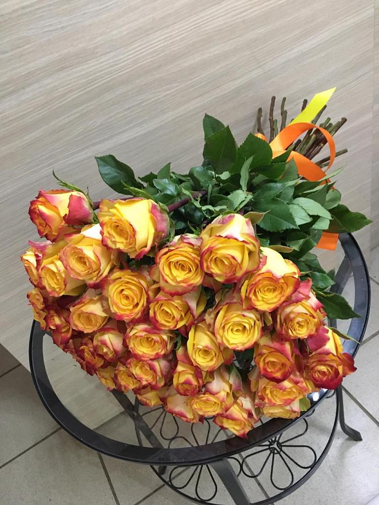 Букет Желтые розы в Новое ступино