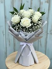 Букет цветов из:  Розы #REPLACE_PRED# Новое ступино