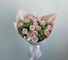 Букет цветов из:  Розы и Хризантемы в Новое ступино