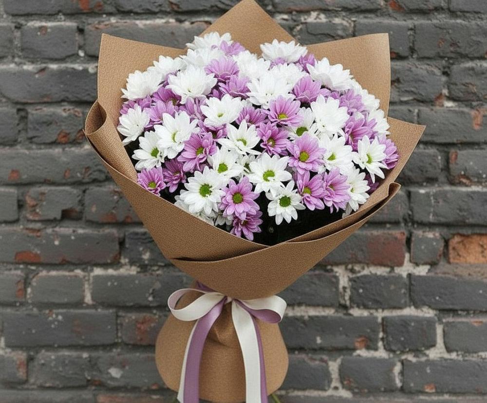 Букет цветов из: Хризантемы в Новое ступино