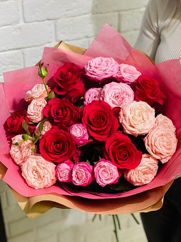 Букет цветов из: Розы в Новое ступино