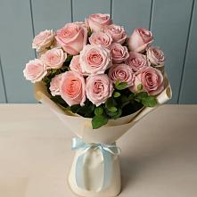 Букет Розовый шарм в Новое ступино