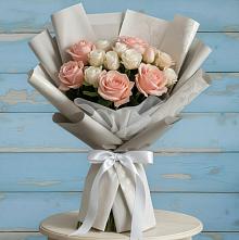 Букет цветов из:  Розы #REPLACE_PRED# Новое ступино