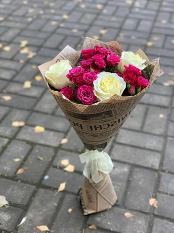 Букет цветов из: Розы в Новое ступино