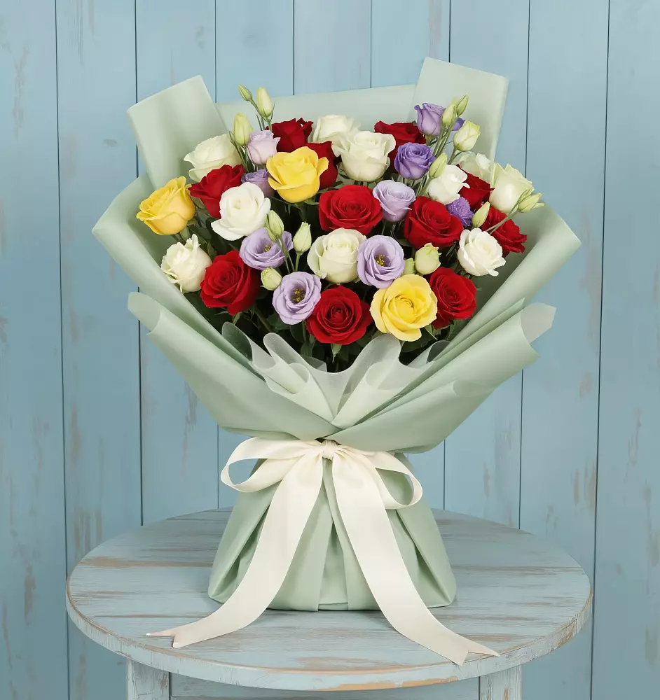 Букет цветов из: Розы в Новое ступино