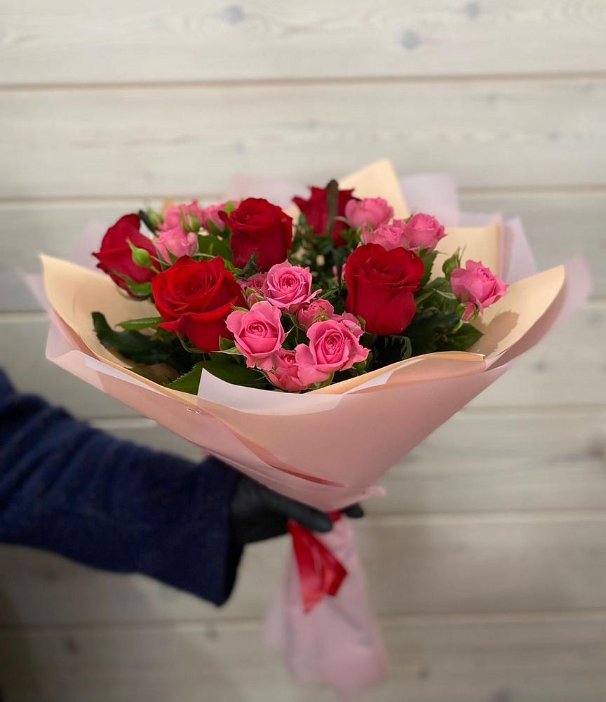 Букет цветов из: Розы в Новое ступино