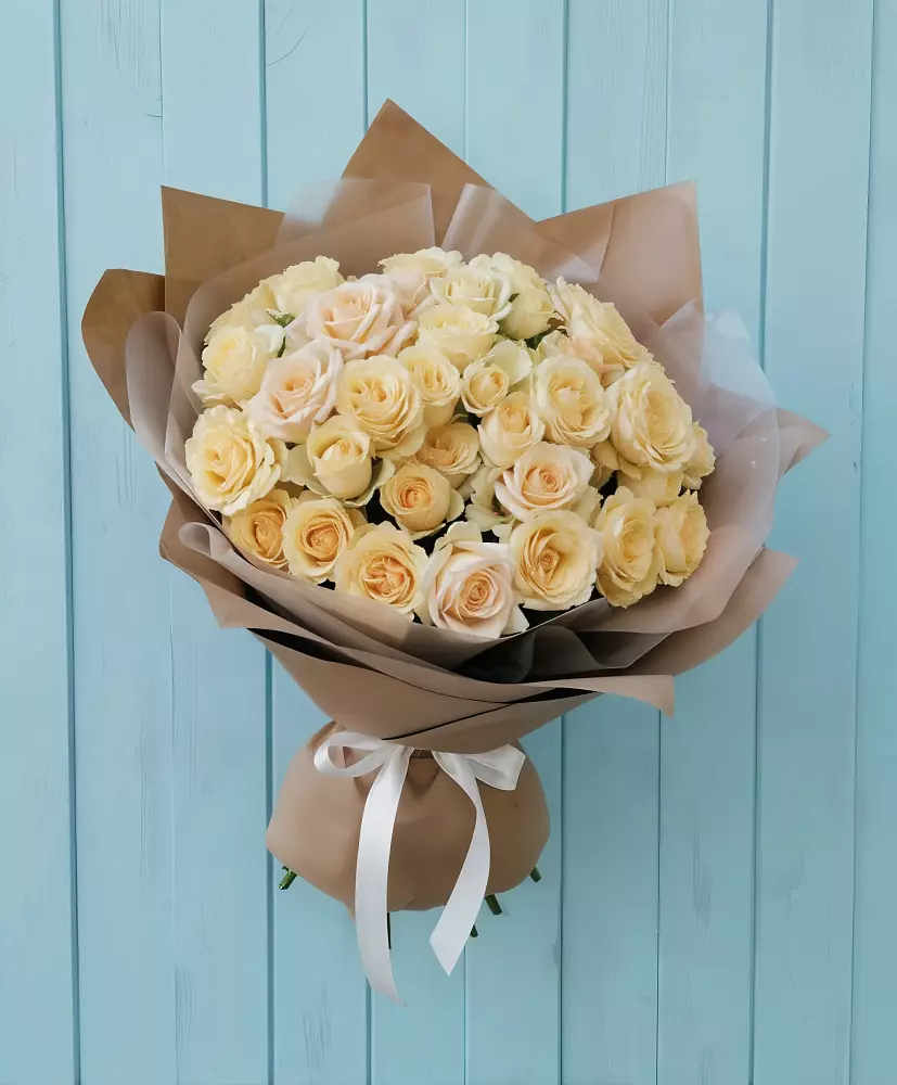 Букет Кремовое облако в Новое ступино