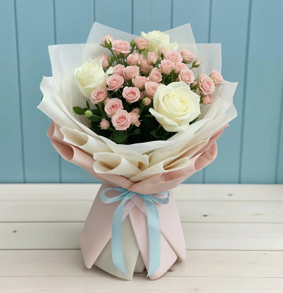 Букет цветов из: Розы в Новое ступино