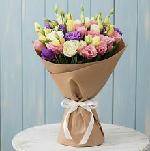Букет цветов из:  Лизиантусы в Новое ступино